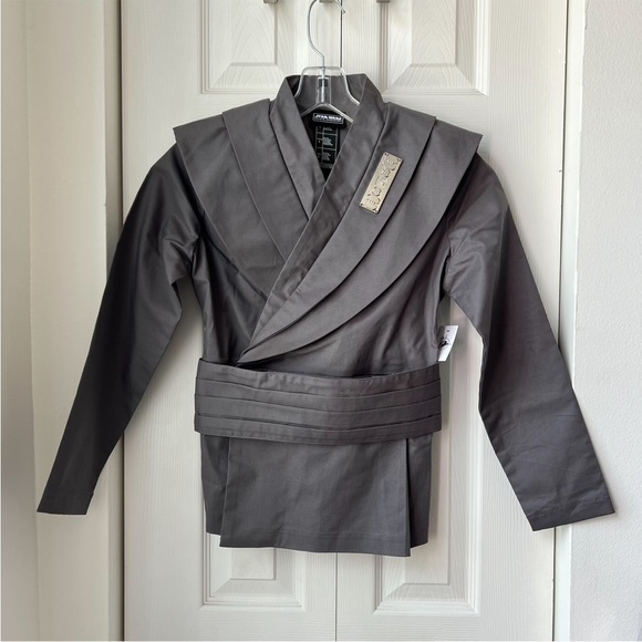 Disney Star Wars Galaxy's Edge Starcruiser Jedi Formal Grey Tunic Cosplay, L,NWT - Picture 6 of 15